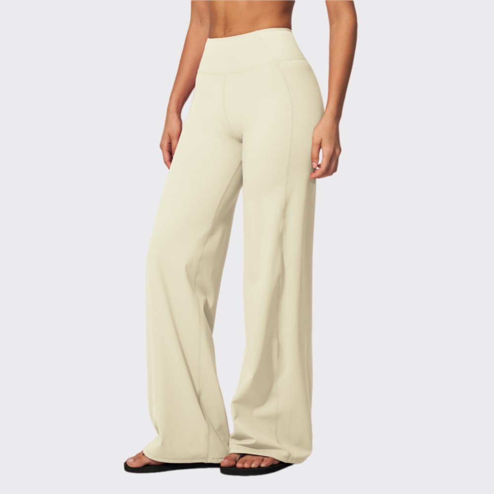Yoga Fitness Pants - بنطلون رياضي نسائي بخصر مرتفع وقصة
