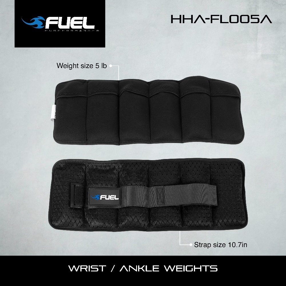 Ankle Weights - أوزان قابلة للتعديل للمعصم/الكاحل من Fuel