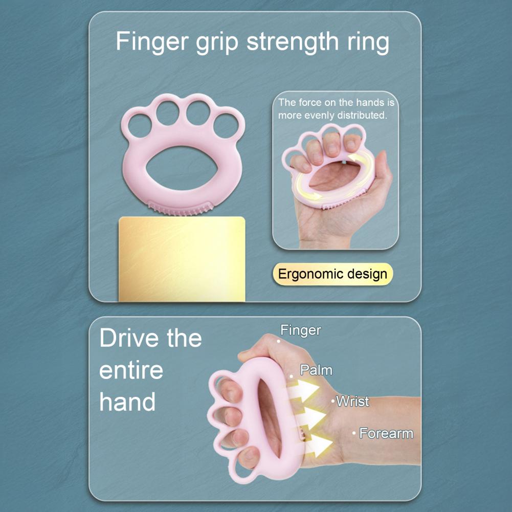 حلقة سيليكون لتقوية قبضة اليد  - مراجعة Grip Strengthener Hand وسعره