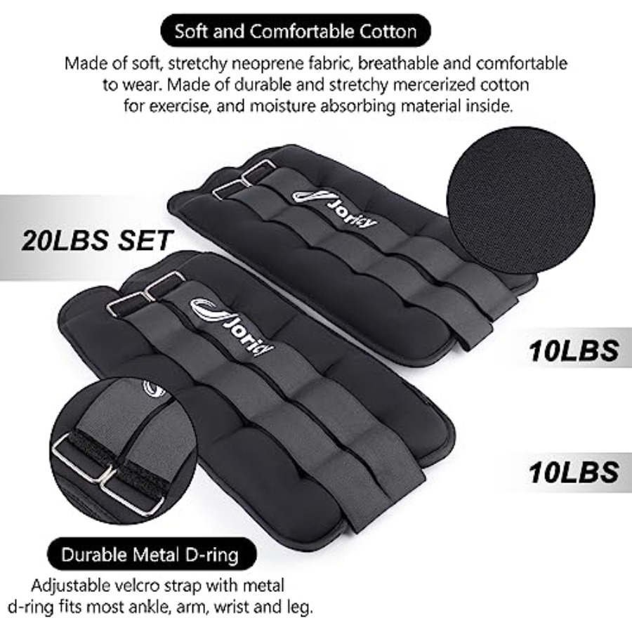 أوزان للكاحل للعلاج الطبيعي وا - مراجعة Ankle Weights وسعره
