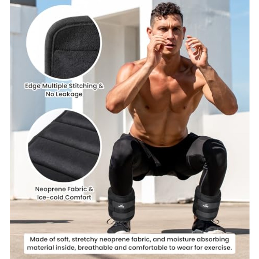 أوزان للكاحل للعلاج الطبيعي وا - مراجعة Ankle Weights وسعره