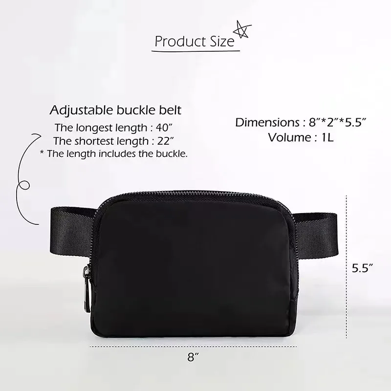 حقيبة خصر رياضية للجنسين بتصمي - مراجعة Yoga Fitness Gifts وسعره