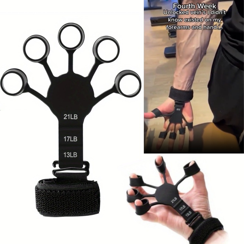 جهاز تدريب قبضة اليد السيليكون - مراجعة Grip Strengthener Hand وسعره