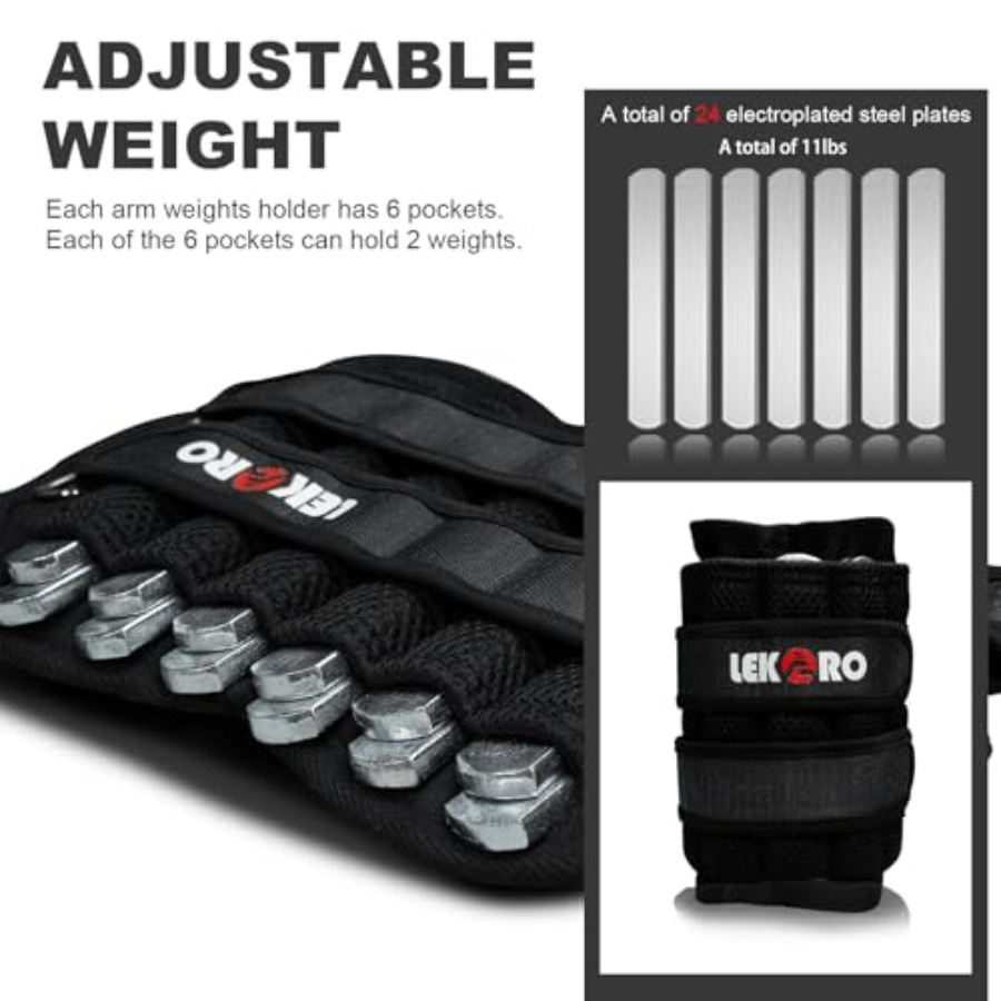 أوزان للكاحل والمعصم للمشي وال - مراجعة Ankle Weights وسعره