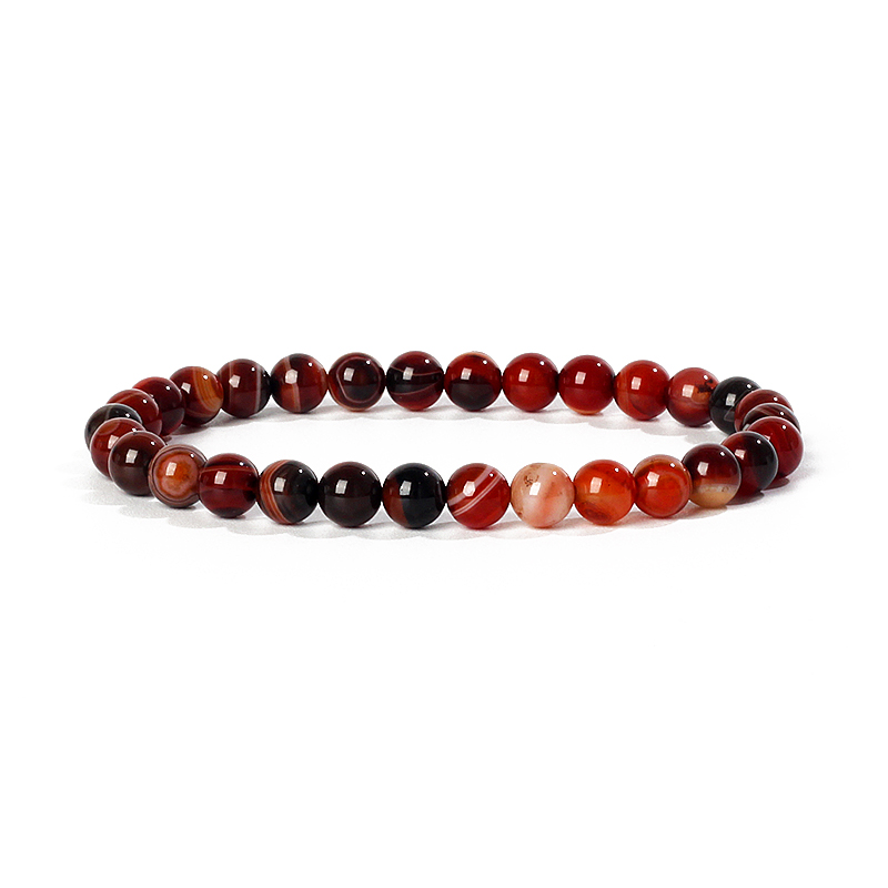 الحجر الطبيعي Agates سوار للنس - مراجعة Yoga Fitness Gifts وسعره