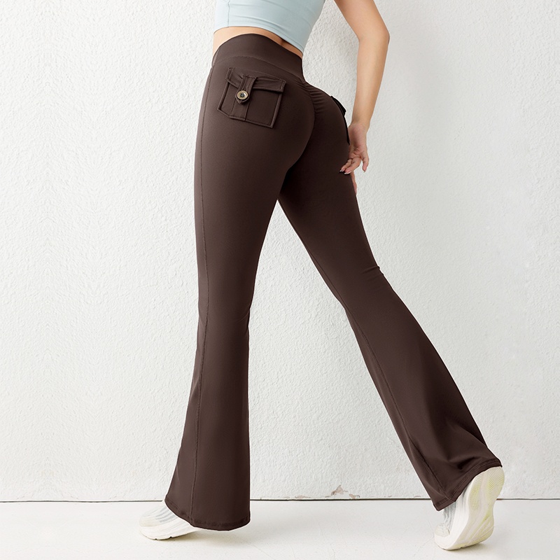 سروال يوجا متوهج عالي الخصر لر - مراجعة Yoga Fitness Pants وسعره