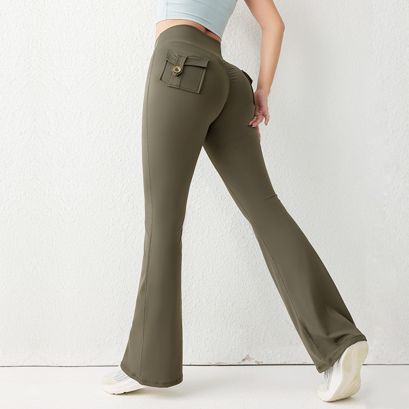 سروال يوجا متوهج عالي الخصر لر - مراجعة Yoga Fitness Pants وسعره
