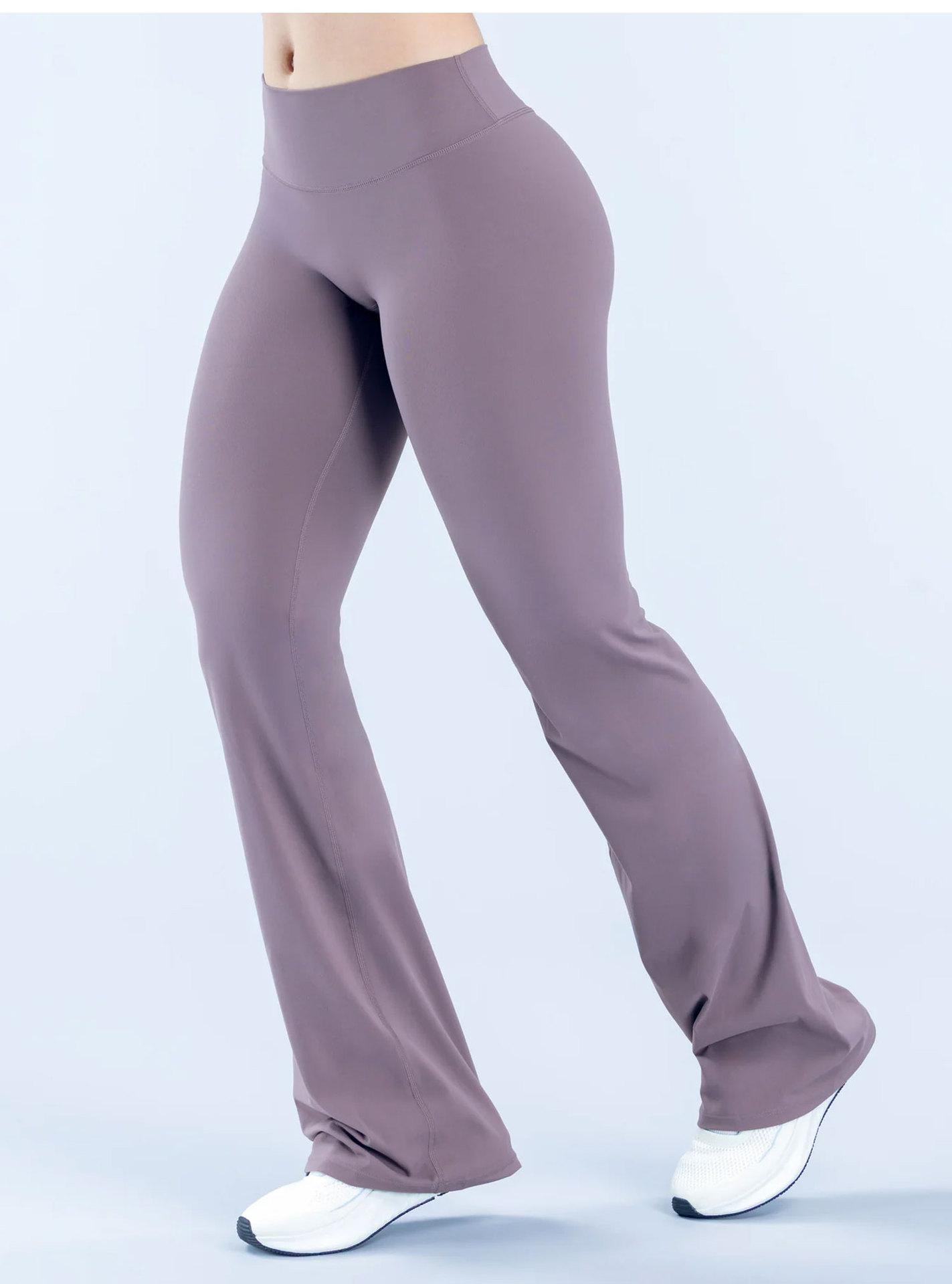 بنطلون يوجا نسائي عالي الخصر ل - مراجعة Yoga Fitness Pants وسعره