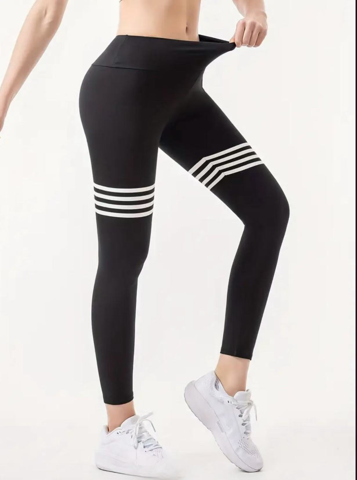 بنطلون يوجا عالي الخصر بنمط حر - مراجعة Yoga Fitness Pants وسعره