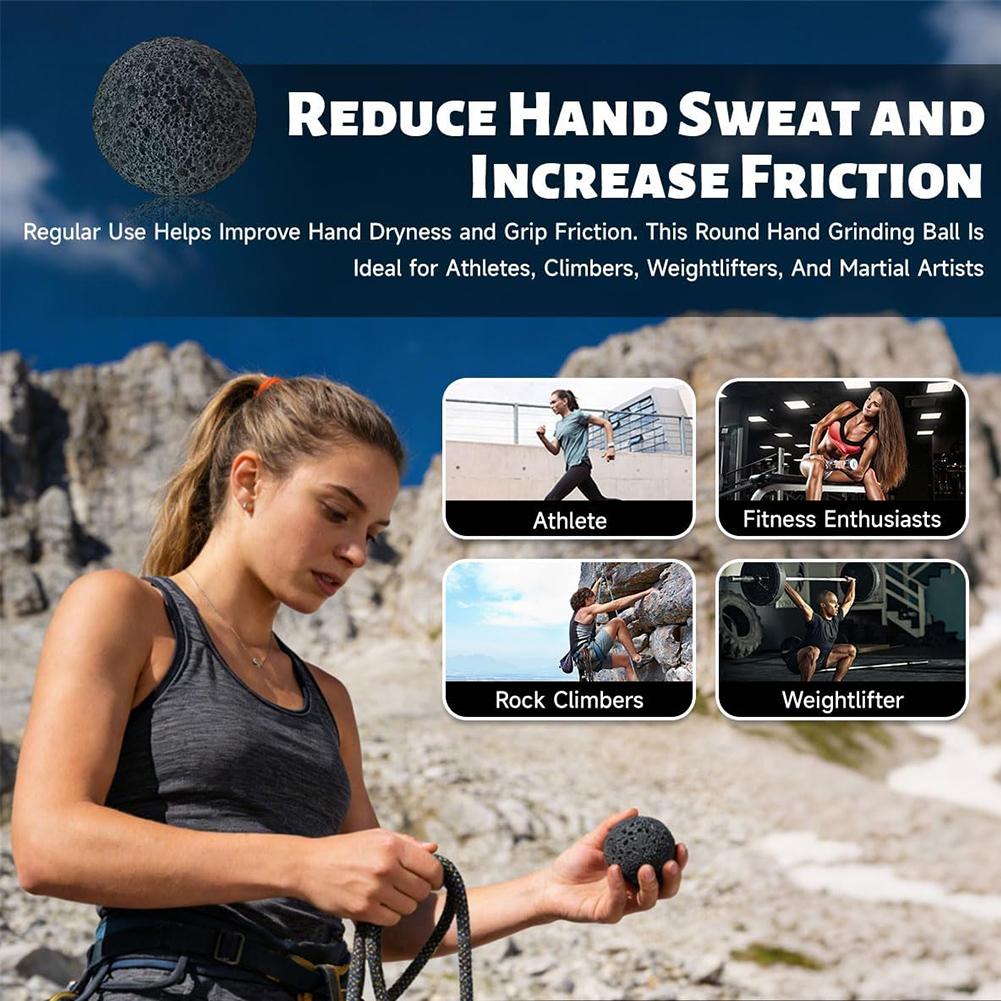 كرة قبضة يد من حجر اللافا الطب - مراجعة Grip Strengthener Hand وسعره