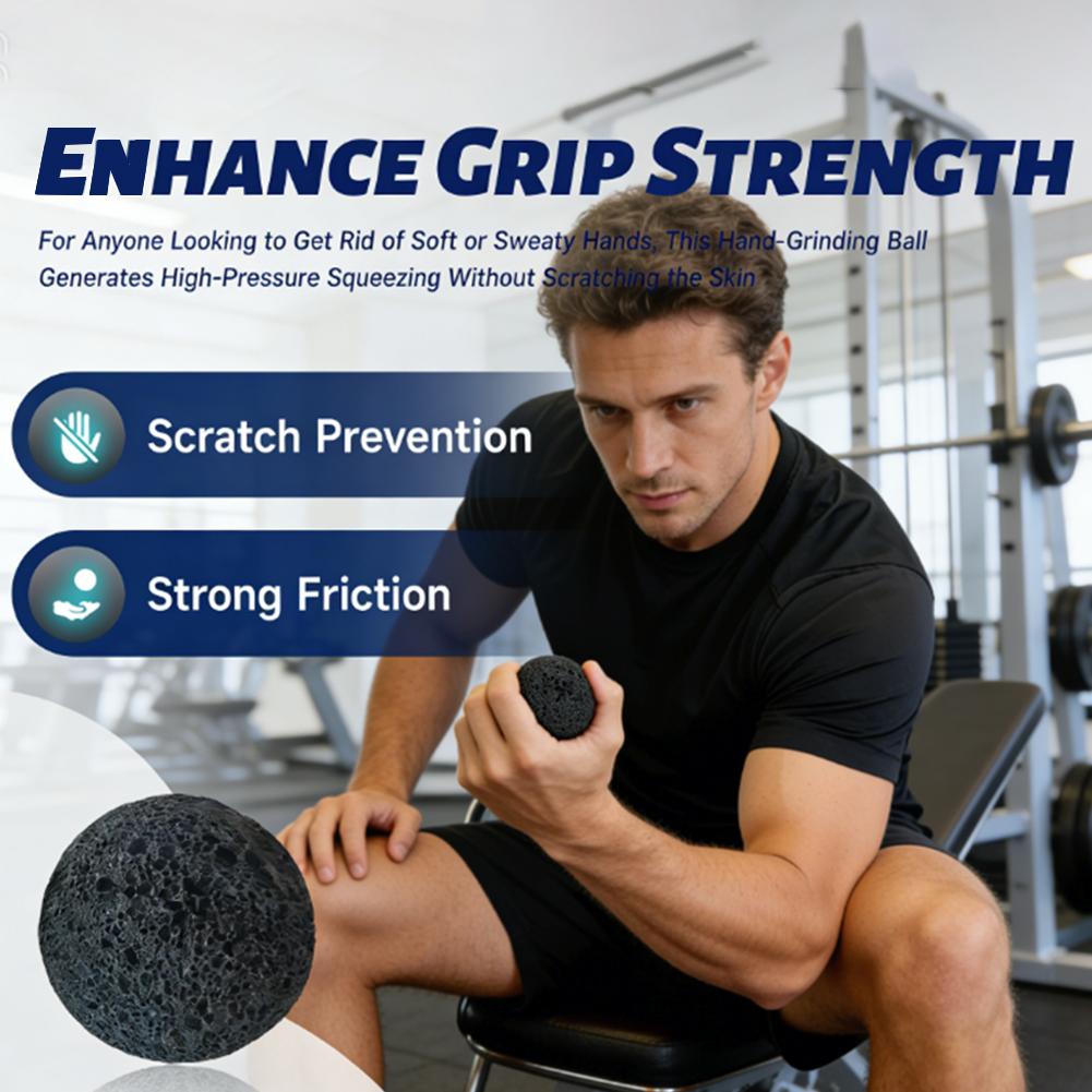 كرة قبضة يد من حجر اللافا الطب - مراجعة Grip Strengthener Hand وسعره