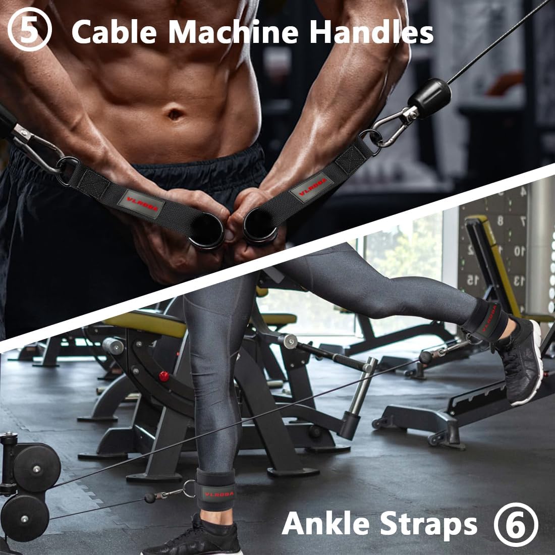 مجموعة ملحقات الكابلات للصالة  - مراجعة Ankle Weights وسعره