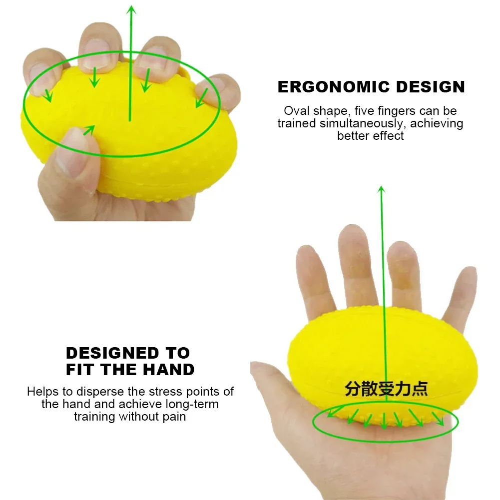 قبضة اليد الكرة أداة تمرين الأ - مراجعة Grip Strengthener Hand وسعره