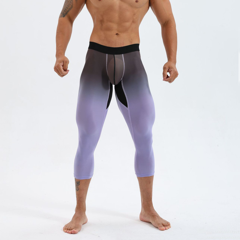 بنطلون رياضي رجالي عالي الخصر  - مراجعة Yoga Fitness Pants وسعره