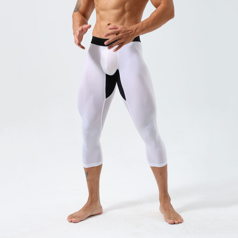بنطلون رياضي رجالي عالي الخصر  - مراجعة Yoga Fitness Pants وسعره