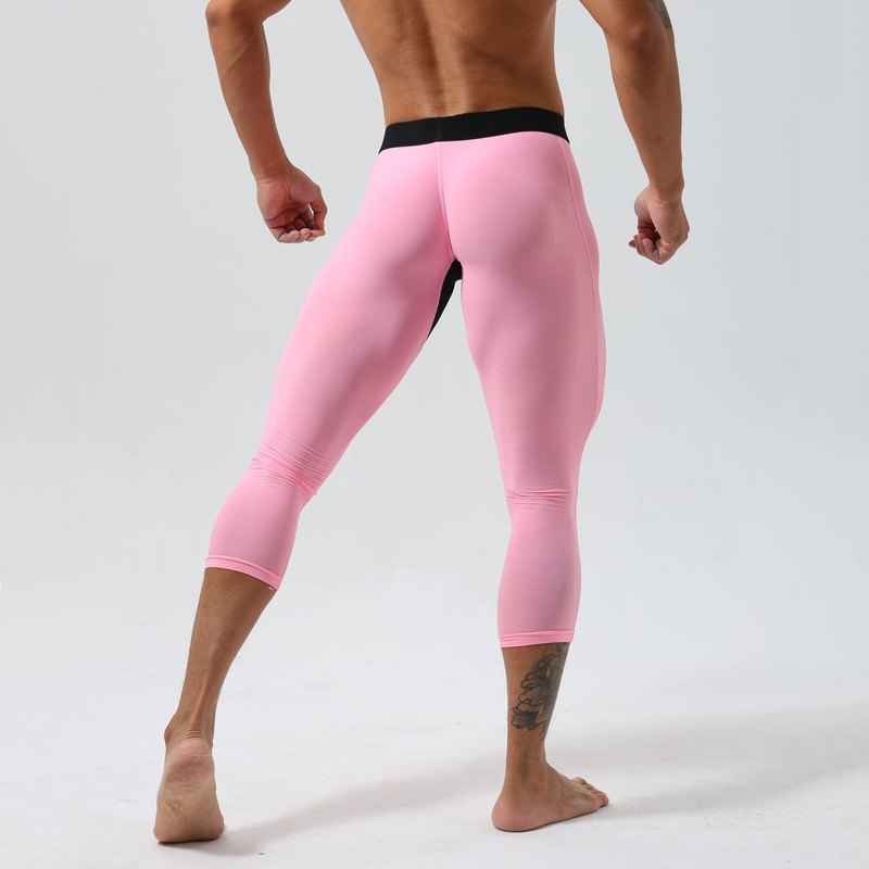 بنطلون رياضي رجالي عالي الخصر  - مراجعة Yoga Fitness Pants وسعره
