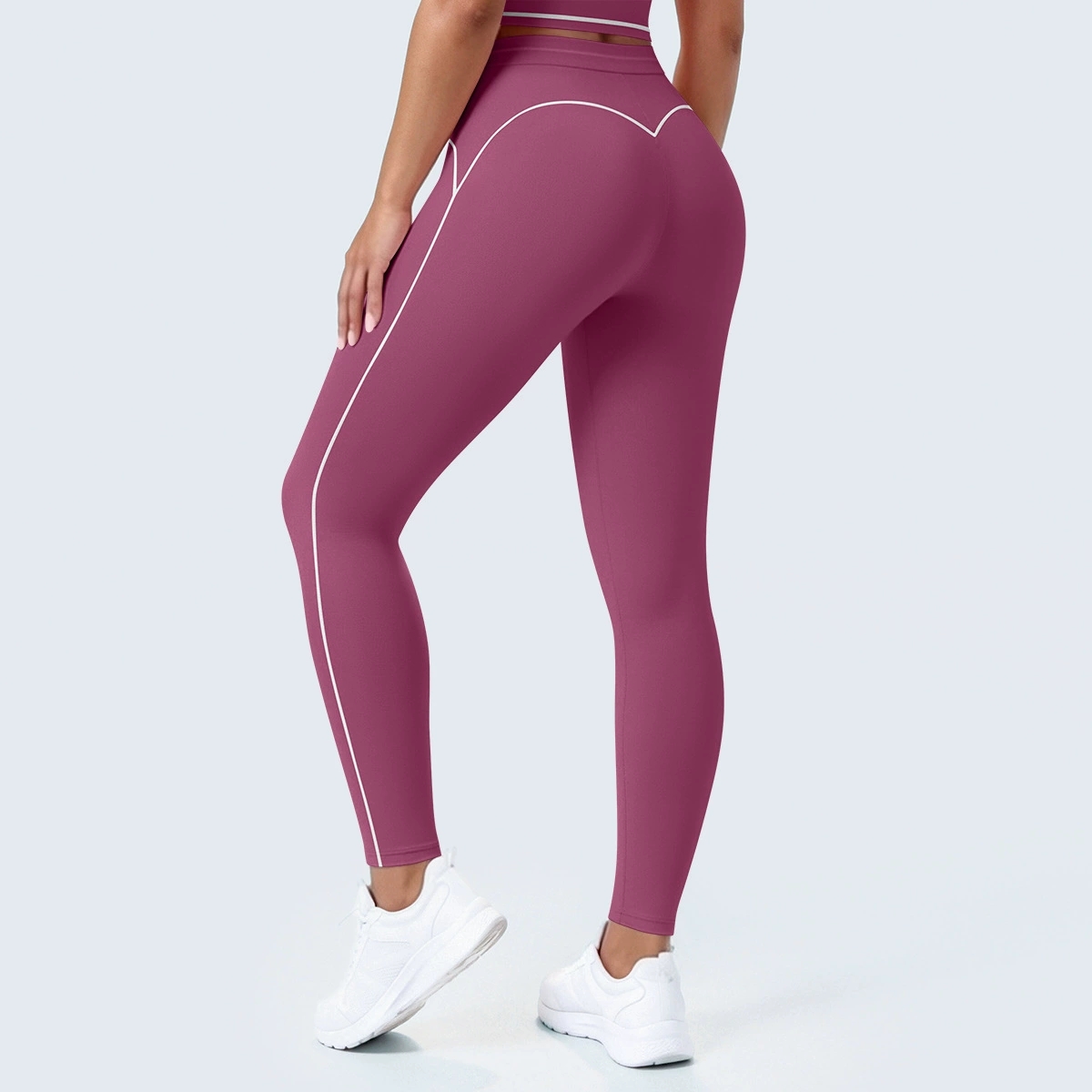 بنطلون رياضي نسائي عالي الخصر  - مراجعة Yoga Fitness Pants وسعره