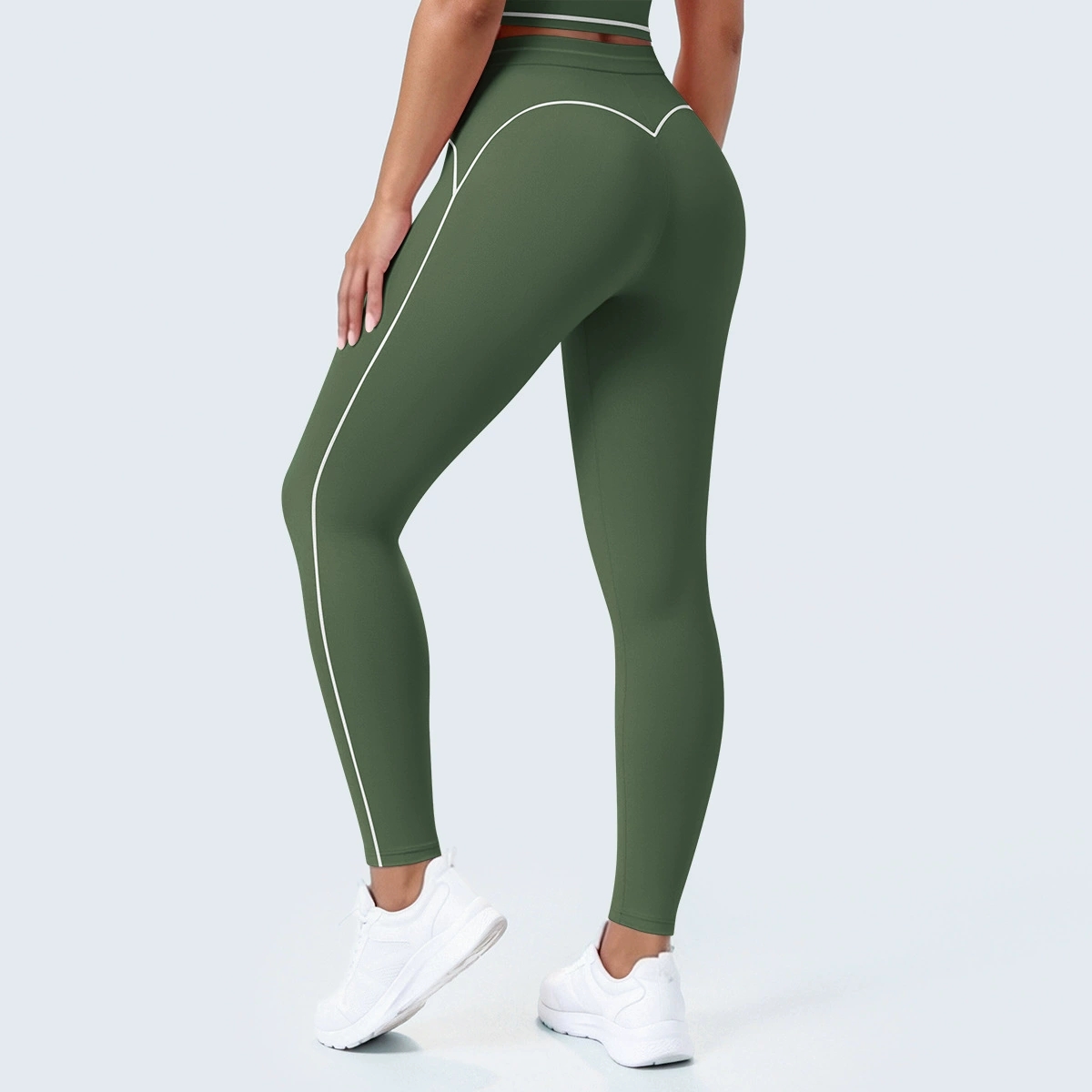 بنطلون رياضي نسائي عالي الخصر  - مراجعة Yoga Fitness Pants وسعره