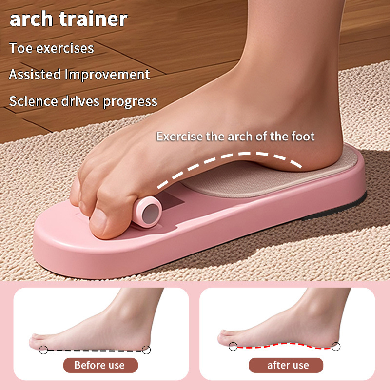 مدرب قوس القدم المضاد للانزلاق - مراجعة Yoga Fitness Toes Arch وسعره