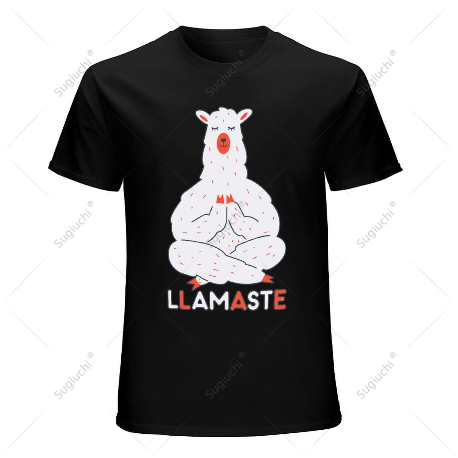 تي شيرت للجنسين بطبعة لاما مضح - مراجعة Yoga Fitness Gifts وسعره