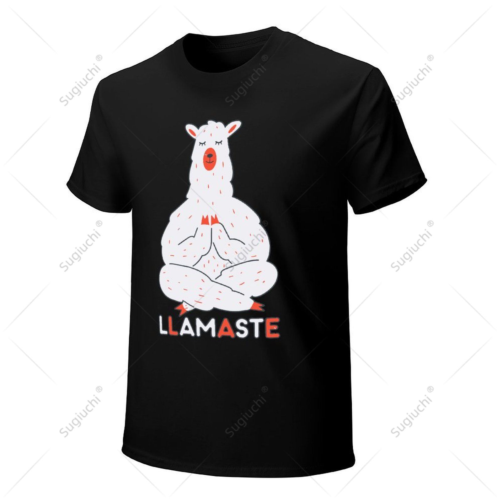 تي شيرت للجنسين بطبعة لاما مضح - مراجعة Yoga Fitness Gifts وسعره
