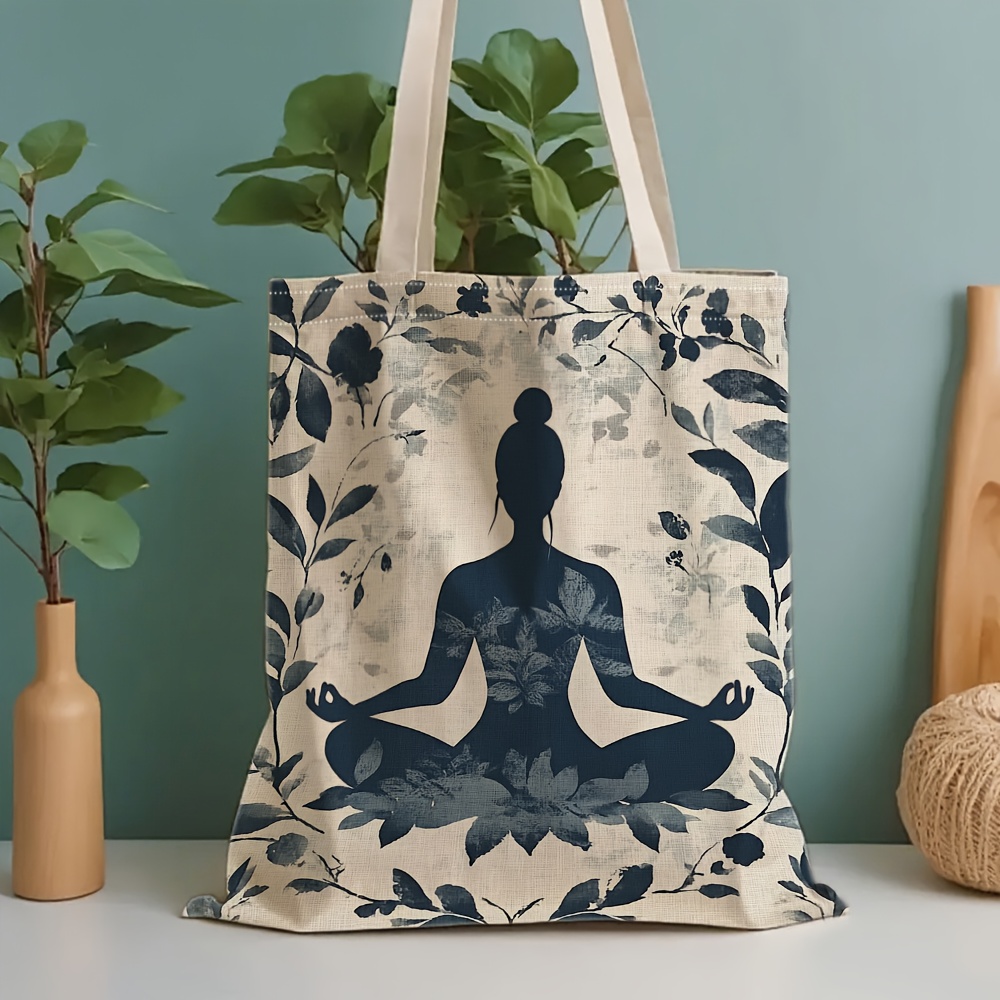 حقيبة كتف قماشية بتصميم اليوغا - مراجعة Yoga Fitness Gifts وسعره