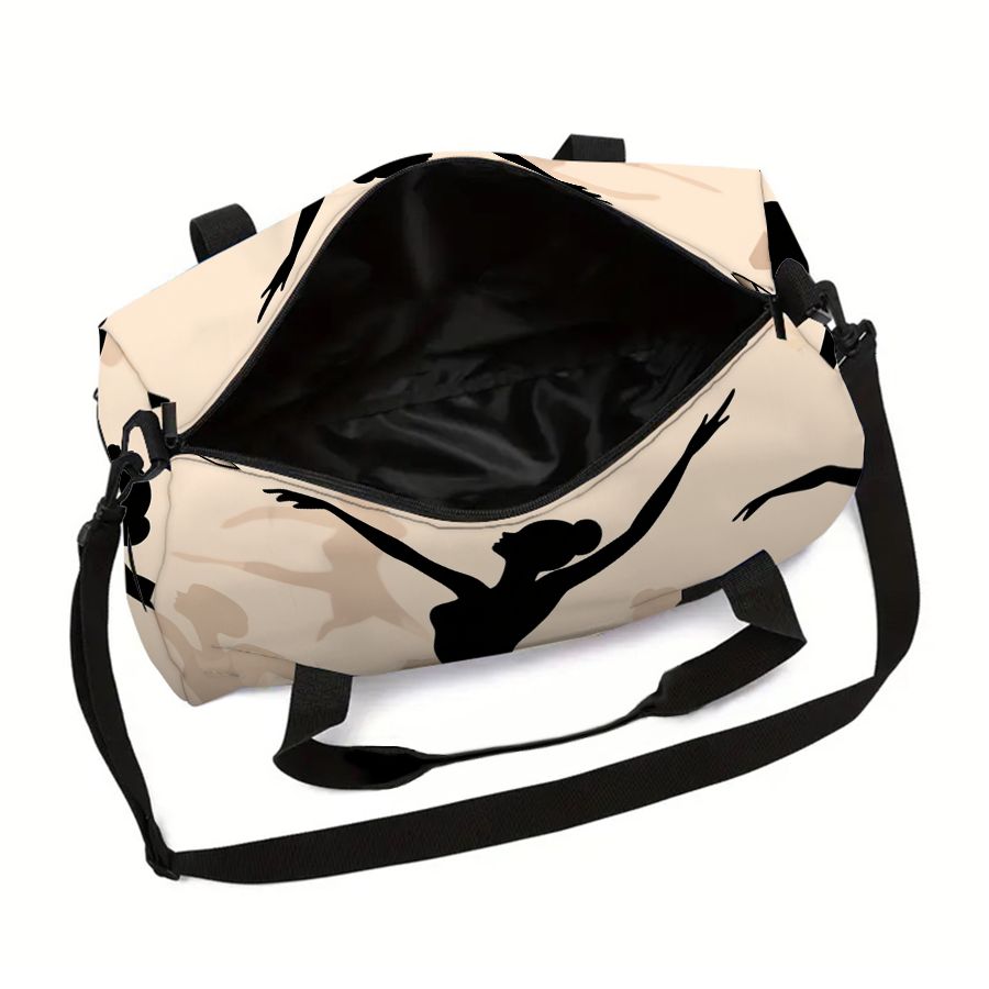 حقيبة أمتعة كبيرة السعة بطباعة - مراجعة Yoga Fitness Gifts وسعره