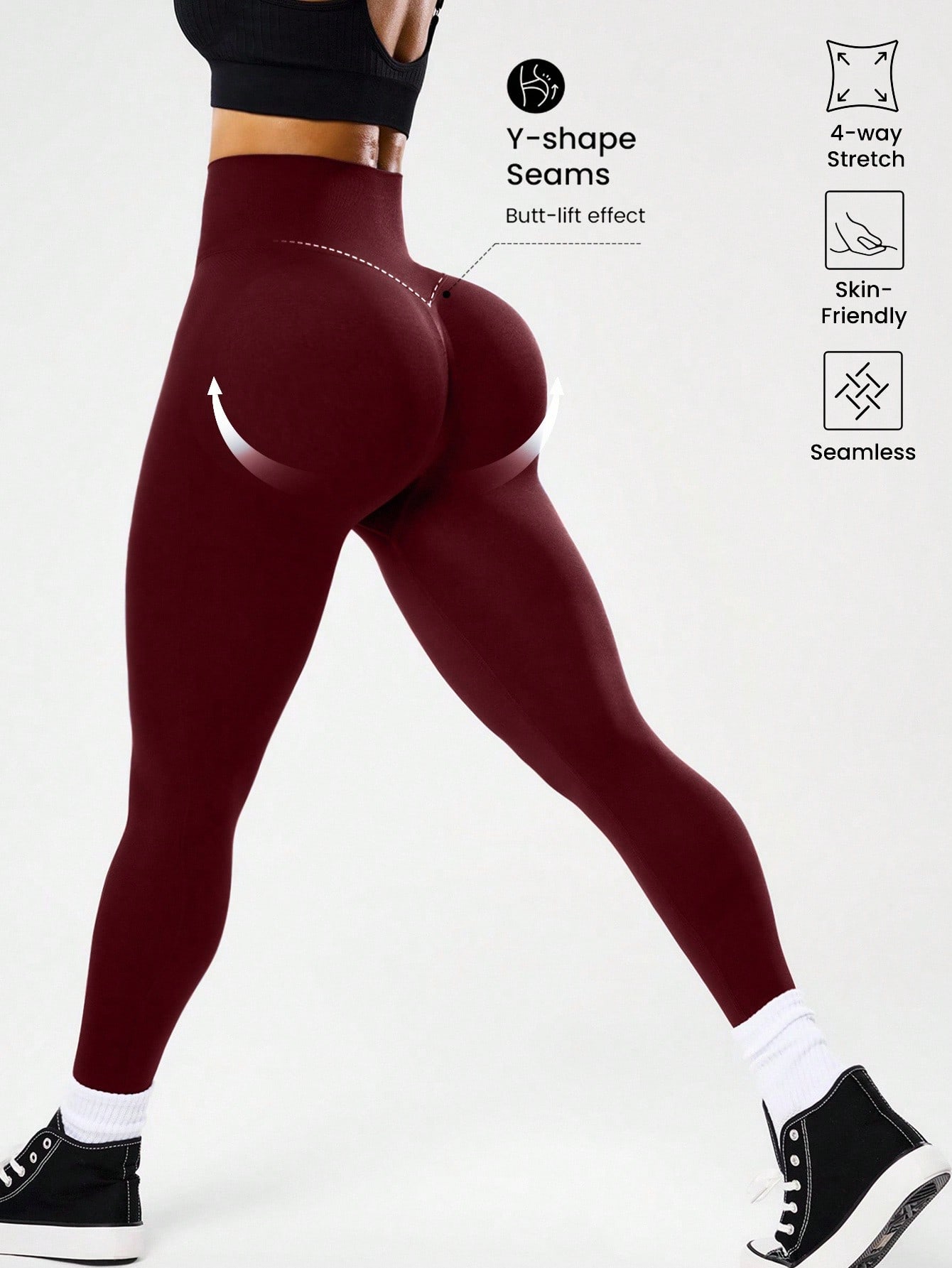 بنطلون يوجا نسائي عالي الخصر ب - مراجعة Yoga Fitness Pants وسعره